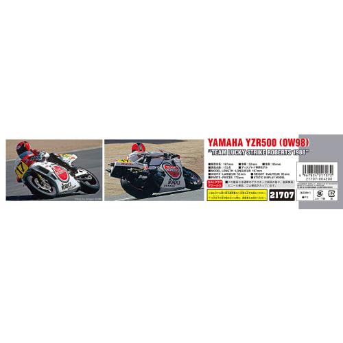 Hasegawa 1/12 Yamaha YZR500 0W98 Team Lucky Strike Roberts 1988 21707