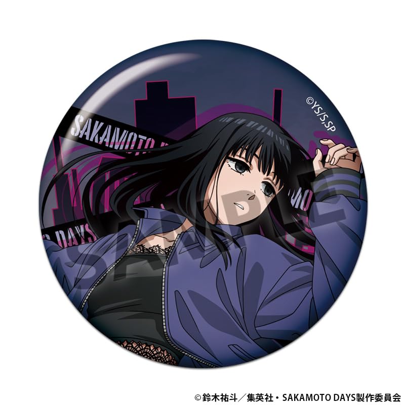 SAKAMOTO DAYS Original Trading Badges Parkour ver. (10 badges in 1 box)