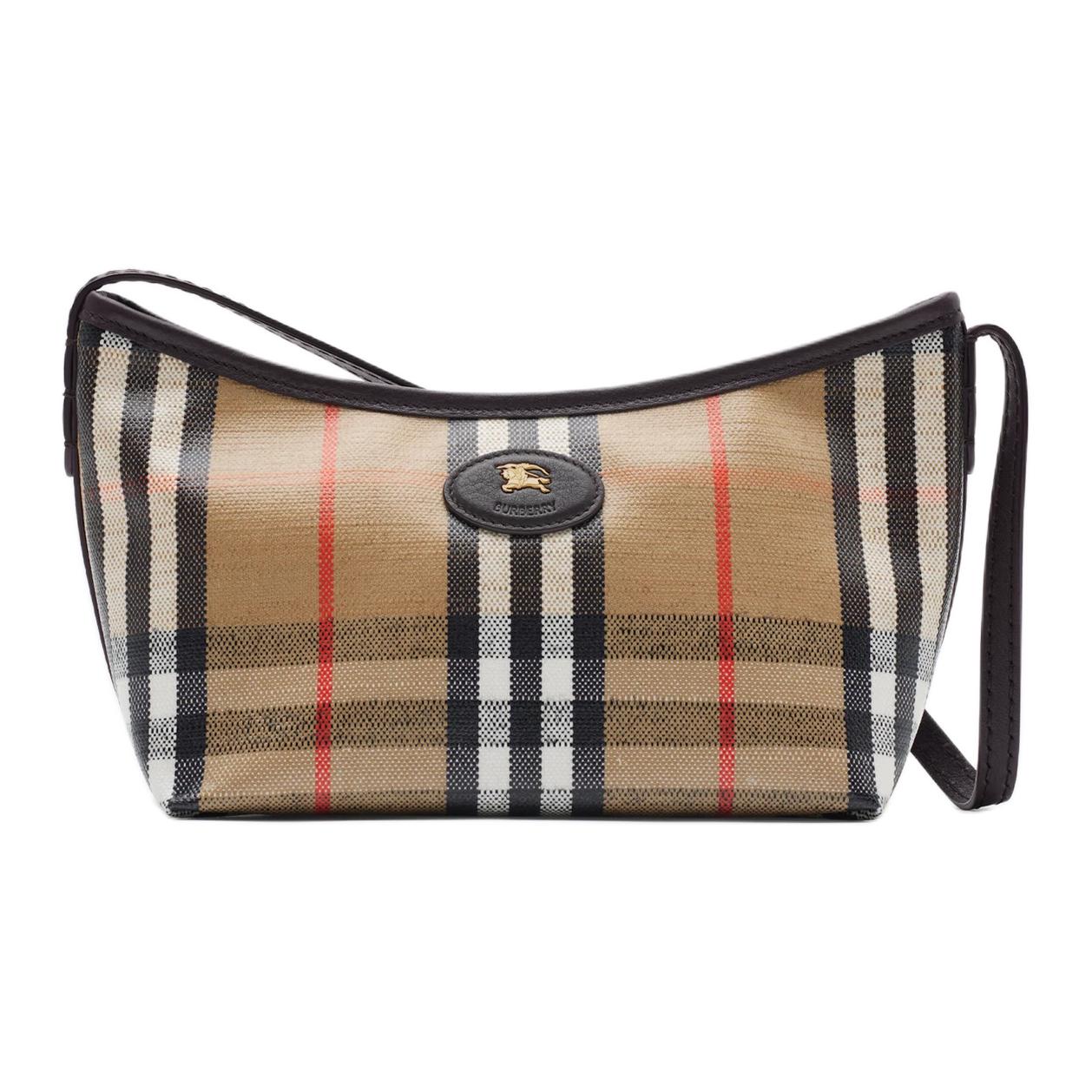 

Burberry Highlands Класичний дизайн у клітинку Бавовняна міні-сумка через плече Жіноча сумка через плече Бежева 81122781 Basic Set (Bag+Dust Bag)