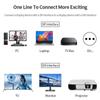 HDTV Projector Monitor DisplayPort DP to DVI Converter Adapter DP to DVI 24+1 Cable