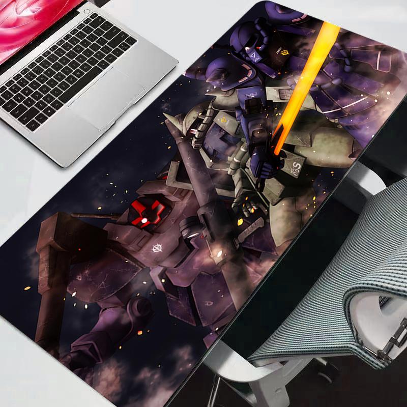 Mouse Pad Gaming Large Mobile Suit Gundam Dywan Gamer Keyboard Desk Mat Table Carpet Mousepad XXL For Computer