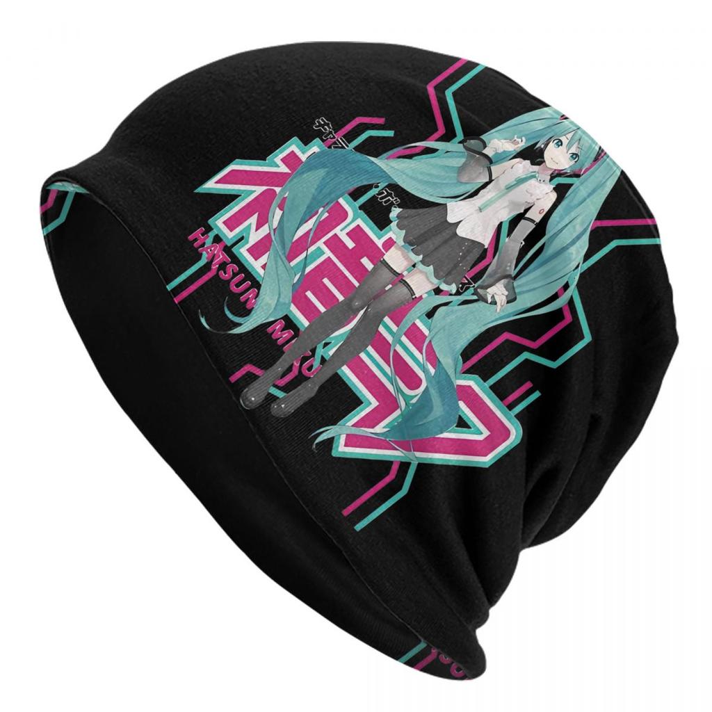 Hatsune Miku Chemo Beanie Unisex Women Winter Wear Skullies Caps Bonnet Knitted Hat