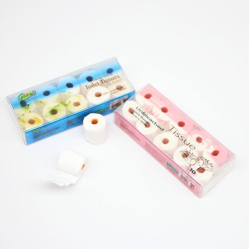 1 Set Toilet Tissue Decoration 1/12 Dollhouse Miniature Paper Towel Roll Model Dolls House Bathroom Accessories