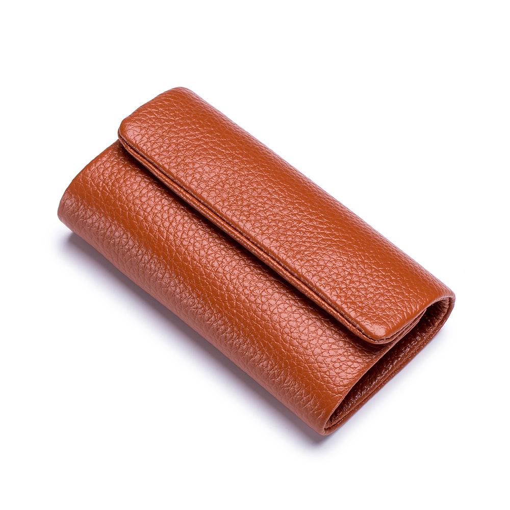 The first layer of cowhide multi-functional key bag, change bag, couple style fashionable and simple door key bag