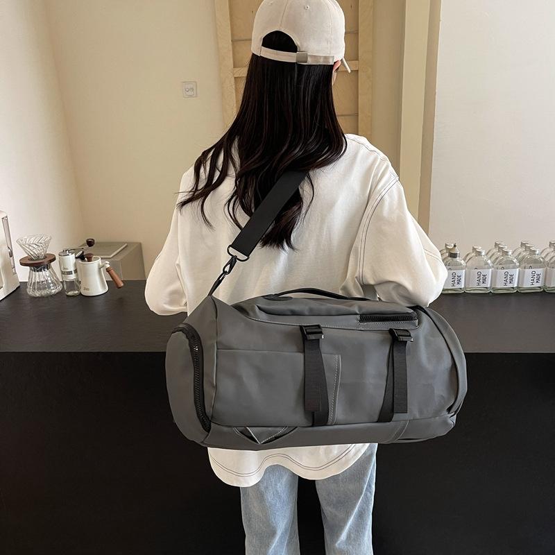 Men's and Women's Multi-functional Bags with Shoe Compartments, Fashionable Business Trip Hand-held Travel Bags, Dry and Wet Separation Fitness Bags