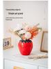 Creative Ceramic Strawberry Vase for Home and TV Cabinet Decoration