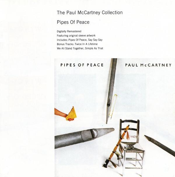 CD PAUL MCCARTNEY - Pipes of Peace 077778926726 MPL Europe Rock Used