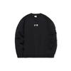 Li Ning Sweatshirts Unisex Black Crew Neck Moderate Regular AWDRC75-1