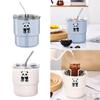 Stainless Steel Tumbler 450ml Reusable Mug Drinking Bottle for Activities Hiking Playground