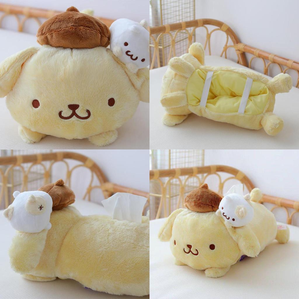 Pompompurin Plush Toy Tissue Box Your Adorable Companion For Every Snuggle Session!