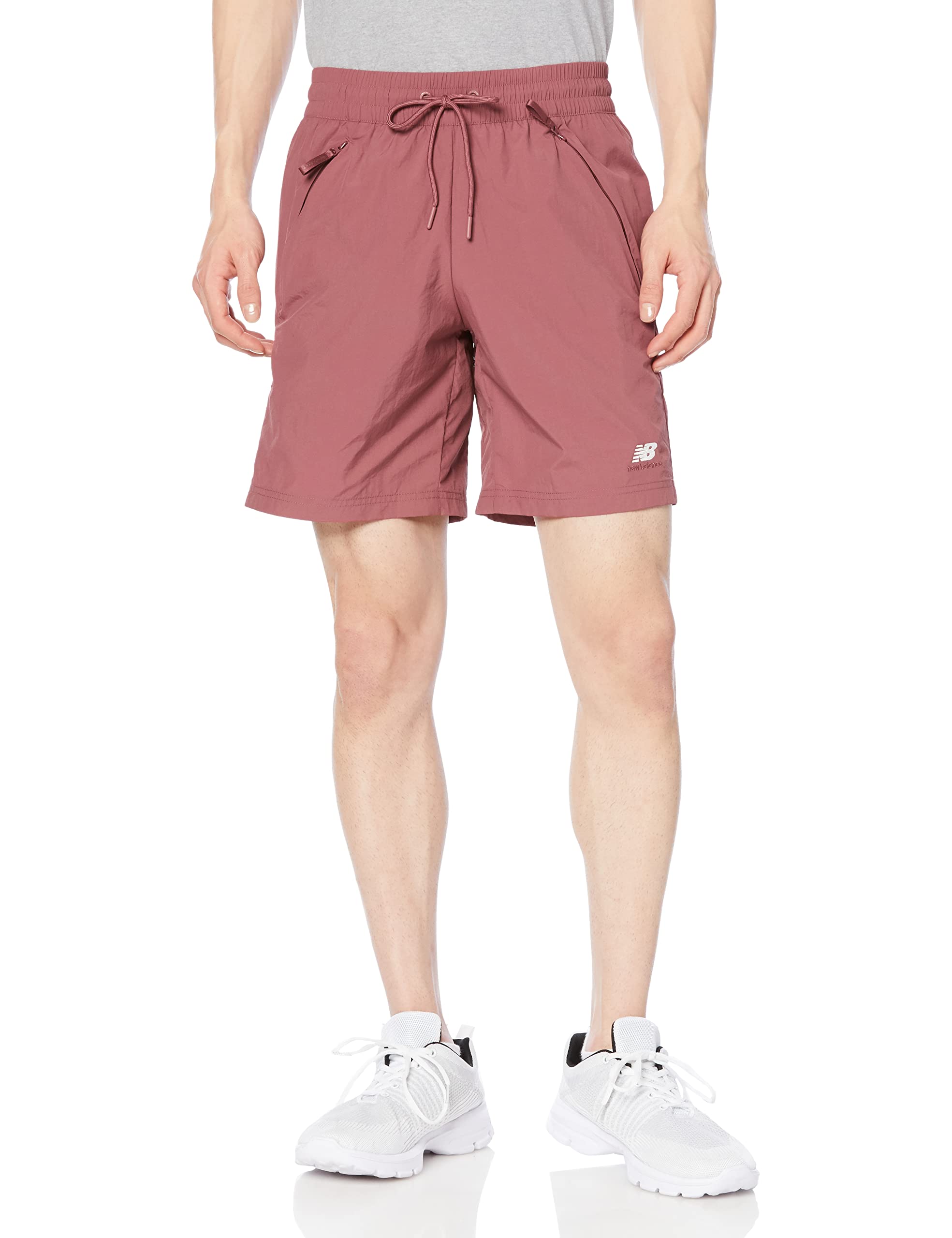 

NB Athletics Woven Shorts WAD XL [New Balance] Shorts/Shorts (AMS31532) Men s (Washed Burgundy)