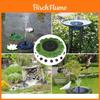 Fontana Solare Stile Foglia di Loto per Stagno da Giardino Elemento Acqua con Design Galleggiante