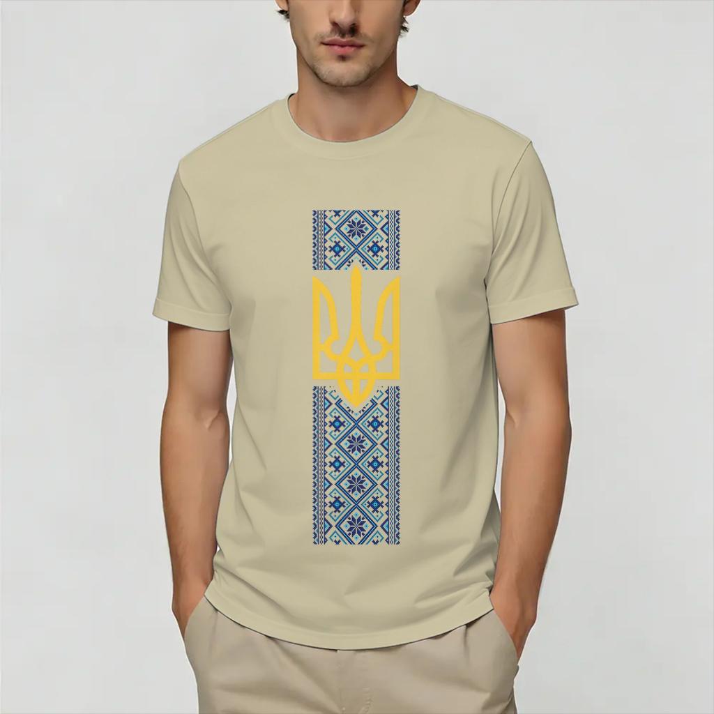 Novelty Ukraine Ukrainian Flag TShirts Unisex Round Collar 100 Cotton T Shirts Short Sleeve Tee Shirt Summer Tops