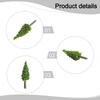Miniature Wargame Park Landscape Decoration Model Trees for Train Railroad