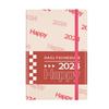 PU Leather 2024 Agenda Book Office Stationery Daily Weekly Planner Fashion Days Weekly Notebook