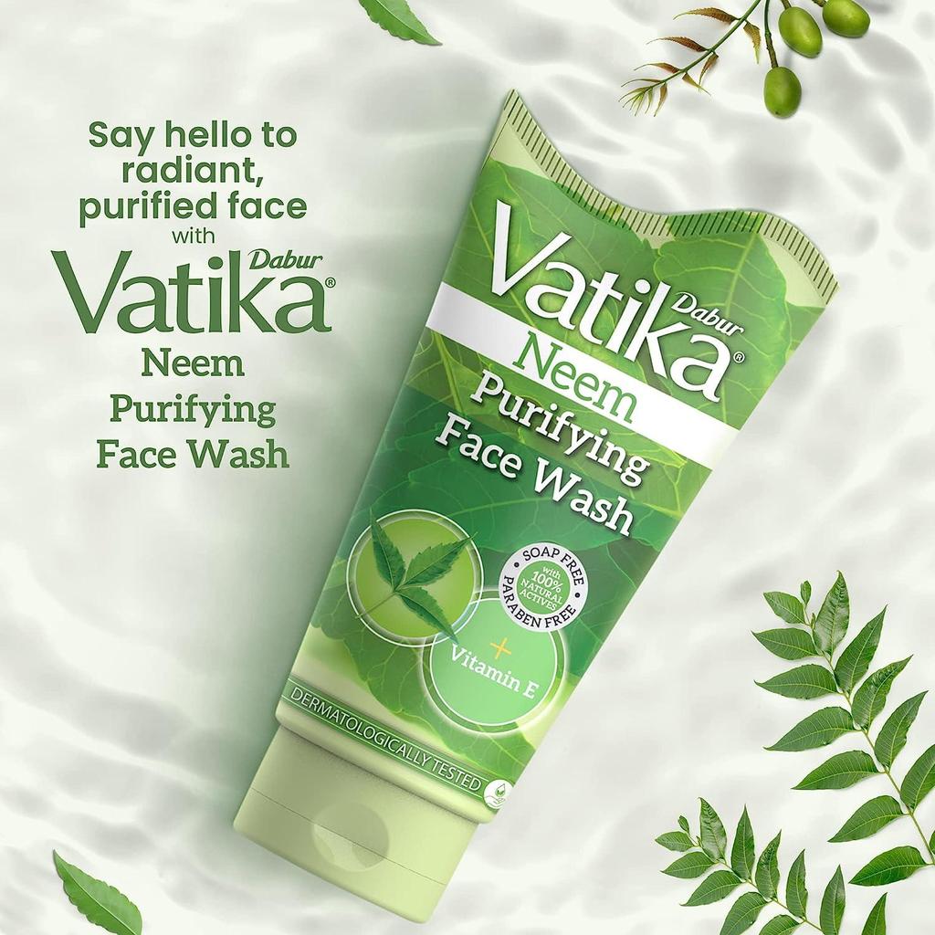 Dabur Vatika Neem Purifying Face Wash