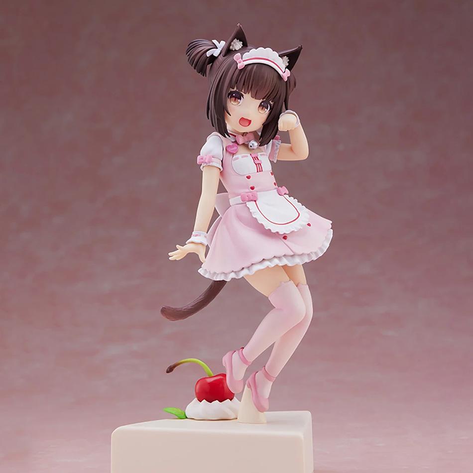 18CM Anime NEKOPARA Figure Chocola And Vanilla Cute Stand Animation Model Toys Gifts Collection Decoration Ornaments PVC