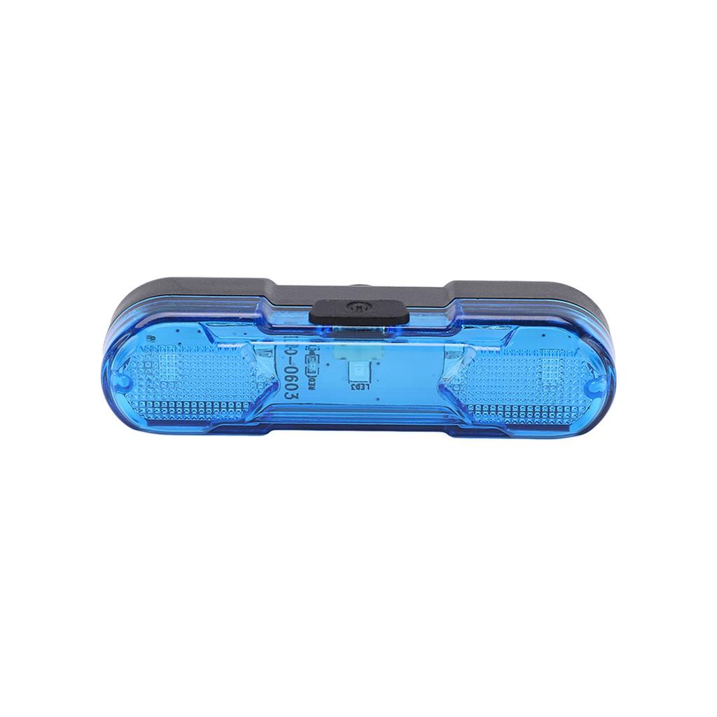 Bike Rear Light Waterproof 360 Degree Rotating Bicycle Warning LED Tail Lamp with 4 ModesBlue