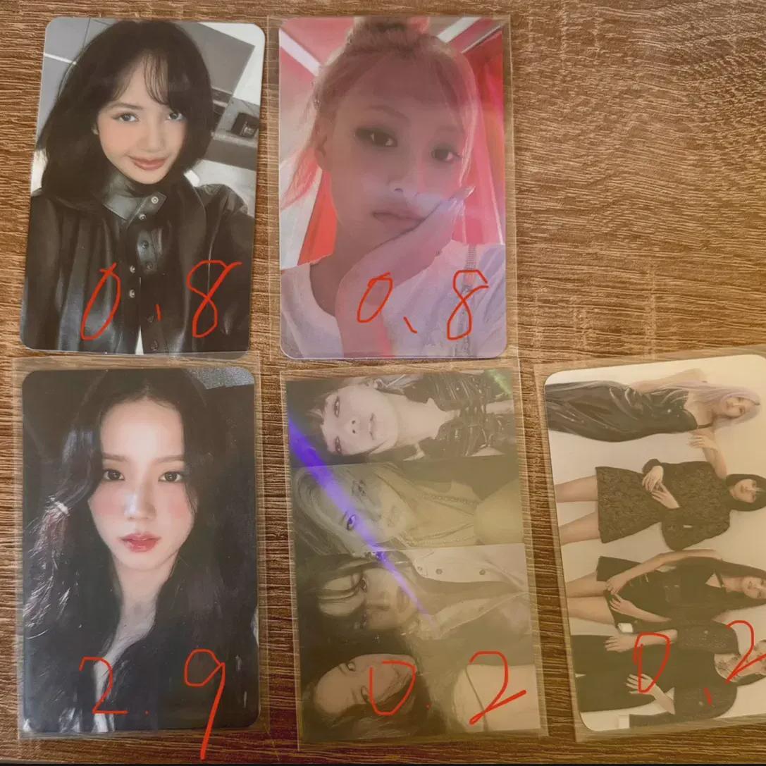 

Blackpink Bone Pink Concert Movie Cgv Bonus Photo Card Jennie Index