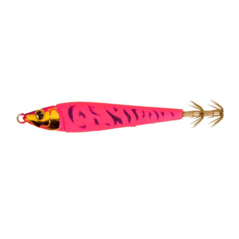 Used Gekidaki Sutte Metal No. 30 Fishing 119g Bait Wood Squid Fishing Egging Fishing JACKALL Iregui Pink