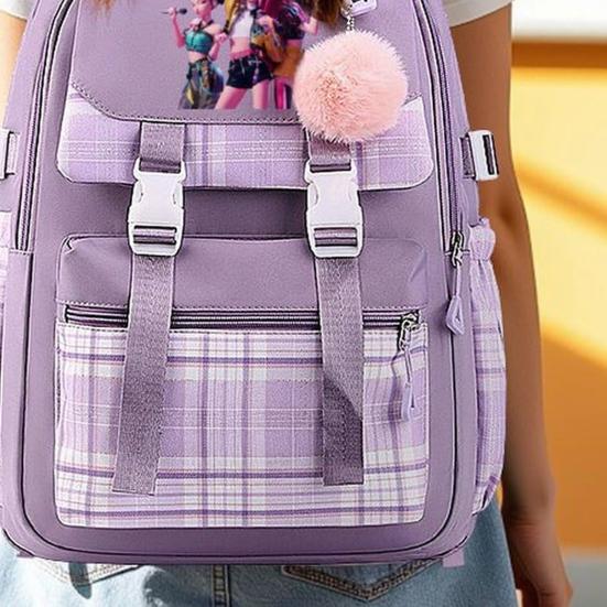 Damen Mode Rucksack Jäger Print Schulrucksack Große Kapazität Reiserucksack mit mehreren Fächern für Mädchen Street Daily Outings Verwendung