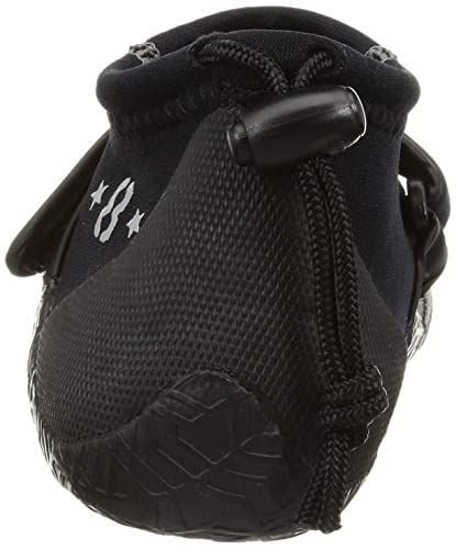 Surf Eight 2.5mm Reef Boots with Belt 8SA1R1 Black 25.0cm