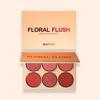 MAFFICK - Flower Embossed 6-Color Blush Palette - 2 Types