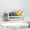 Drain Pan Soap Holder Scourer Pad Sink Organizer Drainer Rack Sponge Holder Kitchen Storage Tools