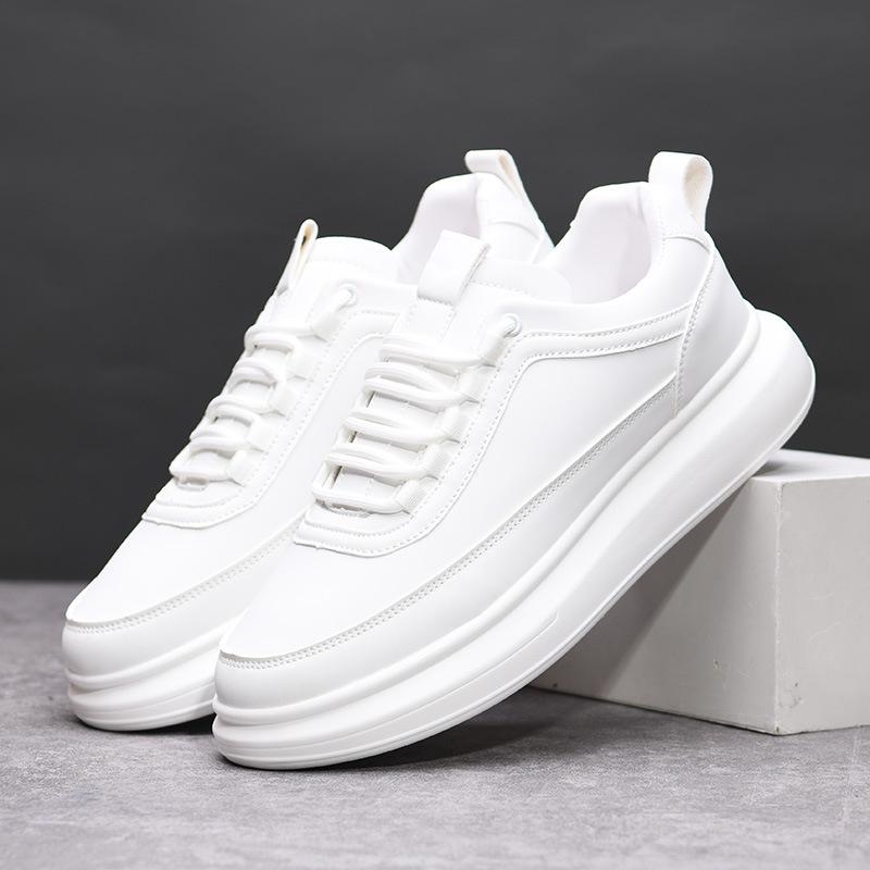 Thick-soled heightening casual shoes 22 new student sports board shoes couple 35