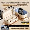 M154 TWS Bluetooth 6.0 Earbuds with LED Display 720° Spatial Sound Heavy Bass, AI Noise Canceling Audífonos Headphones for Sport
