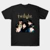 Men Black Print T-shirt 1D As Twilight Shirt The Twilight Saga Edward Cullen No-Cut Transfer Paper Print Cotton Tshirt