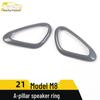 Fits Trumpchi GM8/21 M8 (18-20) Center Console A-Pillar Speaker Trim Ring for Car Modification.