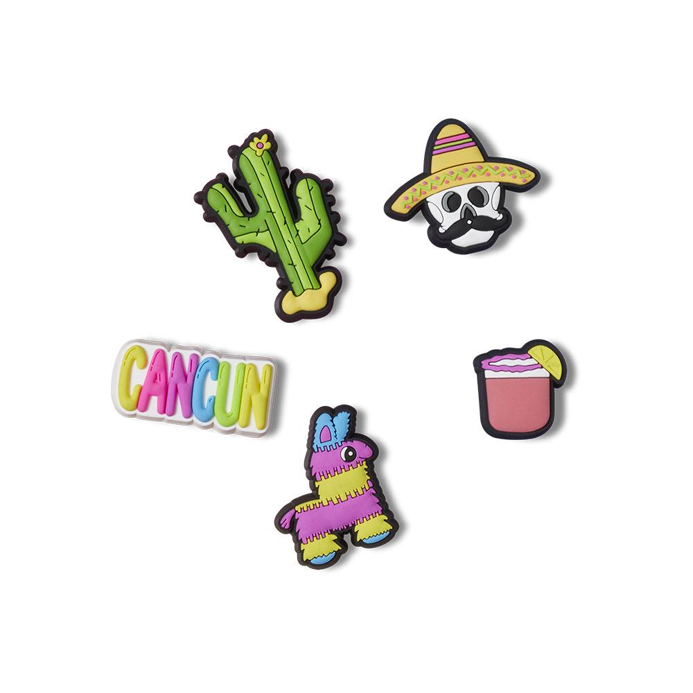 Crocs Jibbitz Hola Mexico Pack de 5