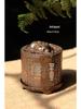 Agarwood Incense Burner - Antique Zen Desk Ornament for Home