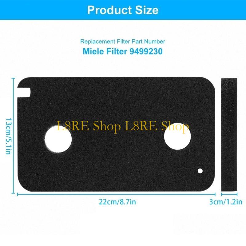 L8RE Tumble Dryer Foam Filter For 9499230 T7850WP T7900WP T8007WP T8883S Dryer Heat Dryer Evaporator Sponge Filter