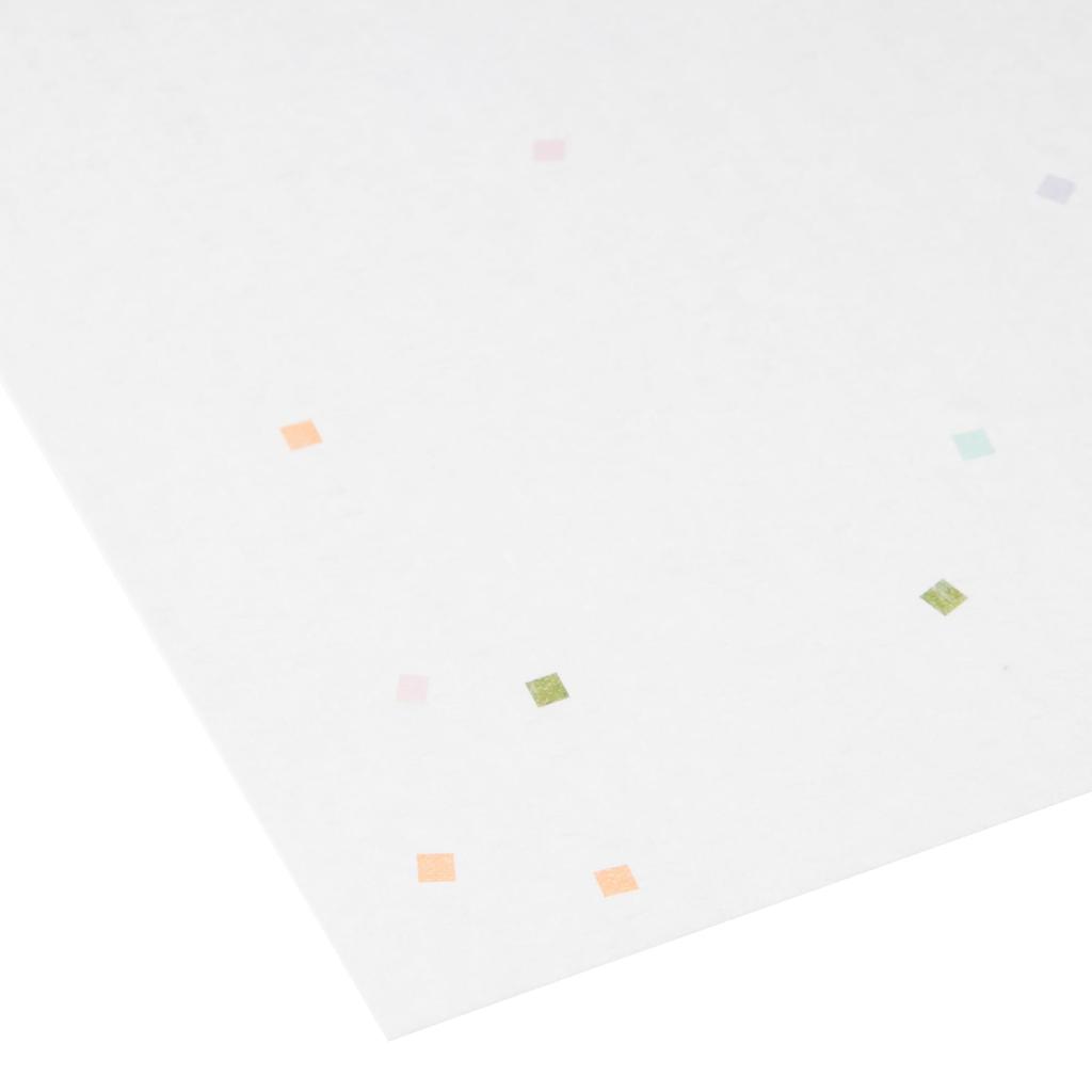 Kawasumi Washi OA Washi Blomst A4 21 x 50 Ark Kalender, Hvit, Størrelse, 29,7 cm, Skriverkompatibel,