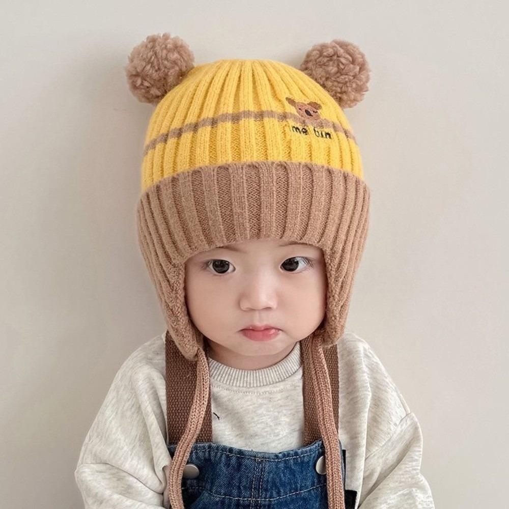 

Windproof Pullover Cap Warm Beanie Hat New Ear Protection Hat Outdoor Sports 2