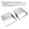 2pcs Side Wing Rear Mirror Protector Rearview Cover Trim Fits for   JL 2018+(Carbon   )