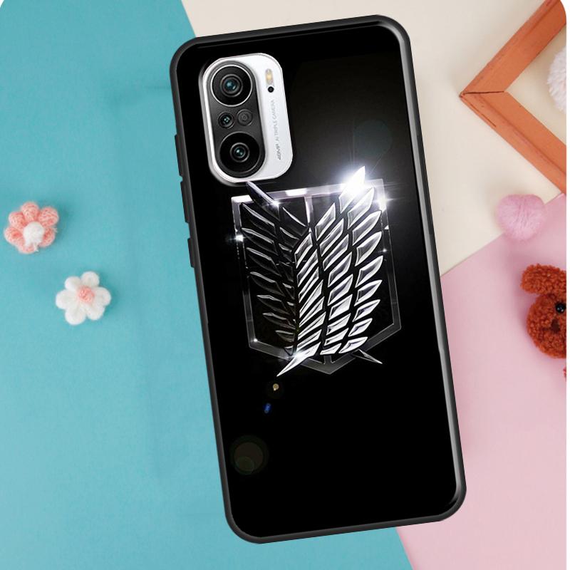 Anime Attack On Titan For Xiaomi Mi 11 Lite Mi 12 Pro 12X 10T 11T Pro Case Cover For POCO X3 X4 Pro GT M3 M4 F3