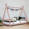 NAKANA Children's Cabin Bed 120 X 180 Pastel Pink