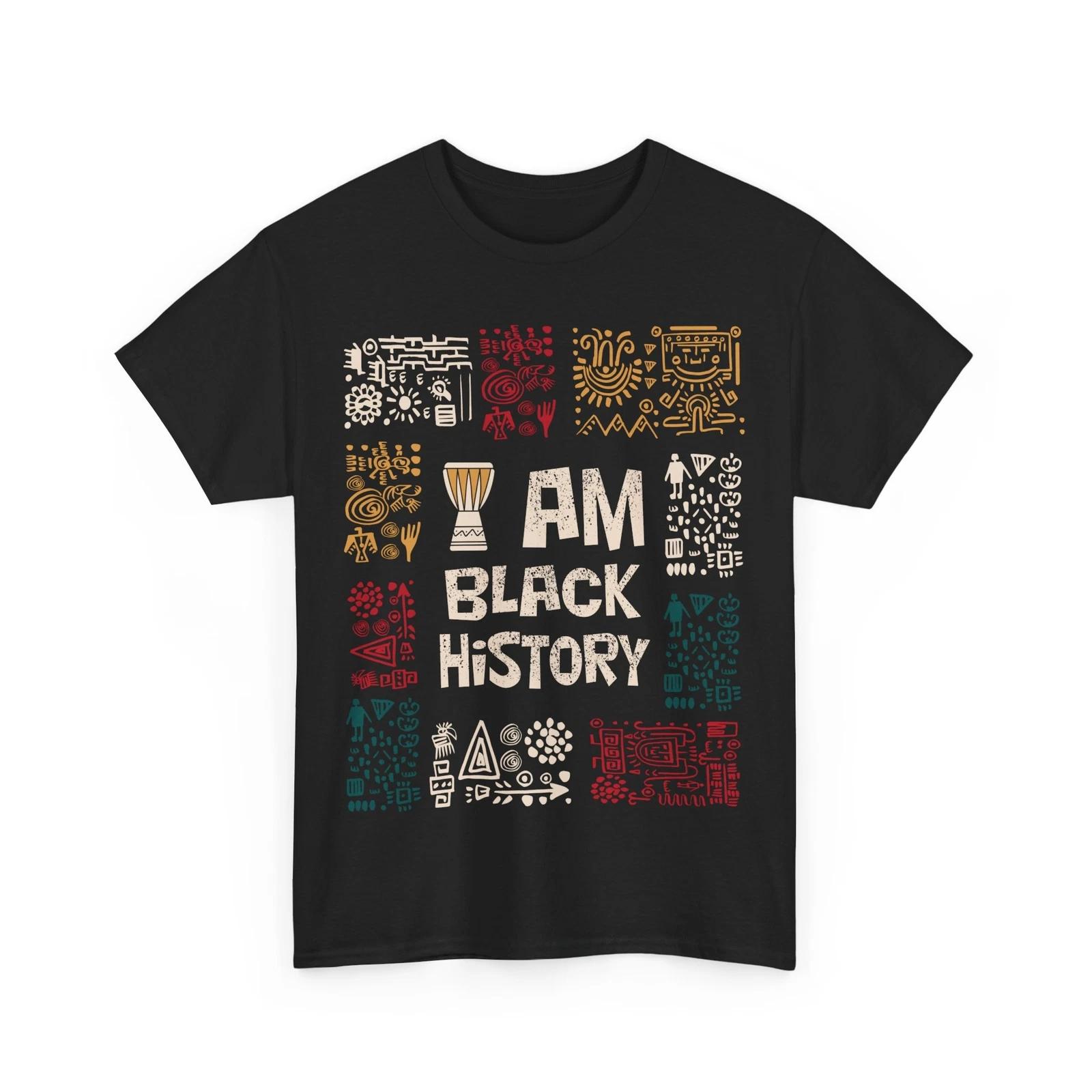 Футболка «Я — Черная История», Футболка «Месяц Черной Истории» для Женщин и Мужчин L