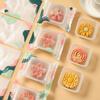 100pcs Clear Handmade Biscuit Packaging Bag Plastic Mooncake Packaging Bag   Cookie
