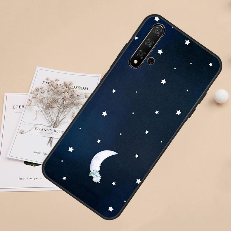 

Stars Space Palm Trees For Huawei Nova 12i 11i 8i 7i 3i 9 10 SE Y60 Y61 Y70 Y72 Y73 Y90 Y91 P20 P30 P40 Lite Case Huawei Nova Y90