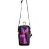 Sport Armband For Smartphone Running Fitness Waist Bag 3-In-1 Design Touch Screen Window Reflective Strips
