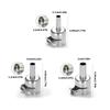 3pcs 45 Degree Angled Heat Guns Nozzle Attachments Set Hot Air Solder 45 Degree Tip Desoldering Station Repair Tools