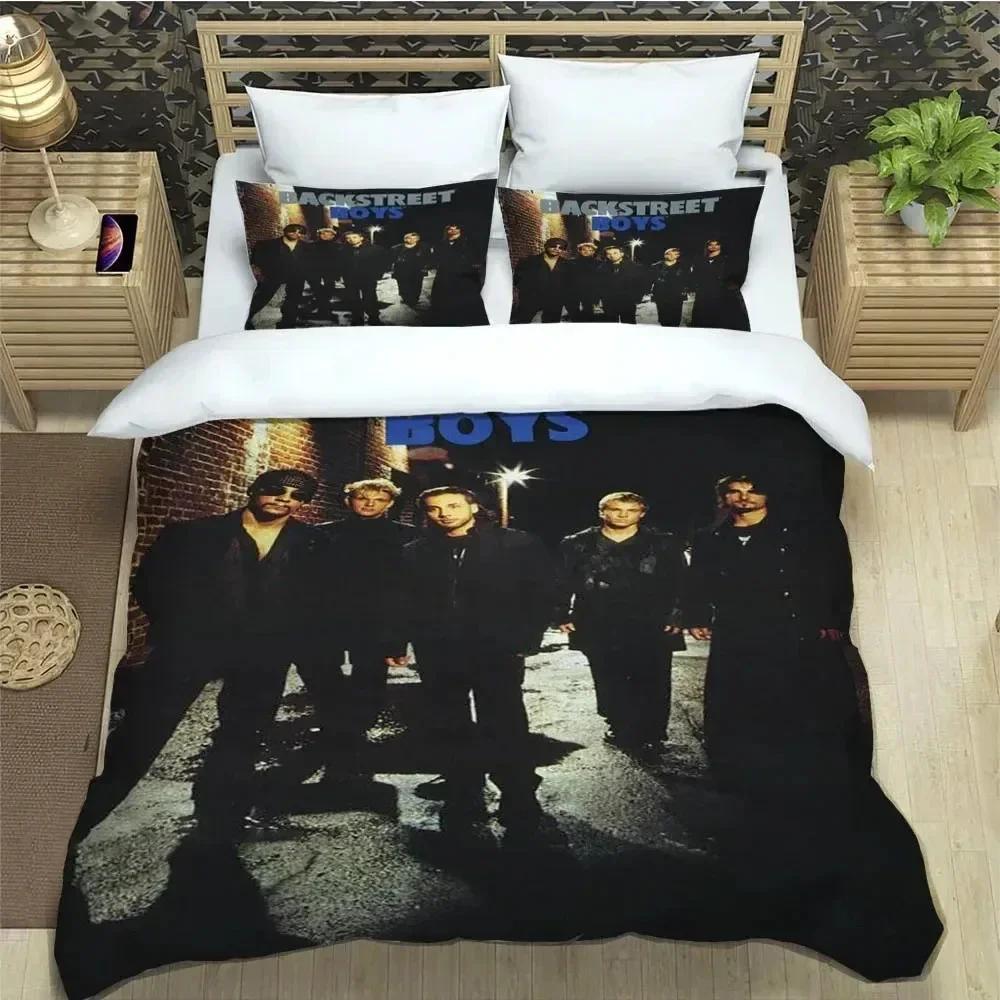 BSB Band Backstreet Boys Bettwäschesets Exquisites Bettzubehör Set Bettbezug Bettdecke Set Bettwäscheset Luxus Geburtstagsgeschenk