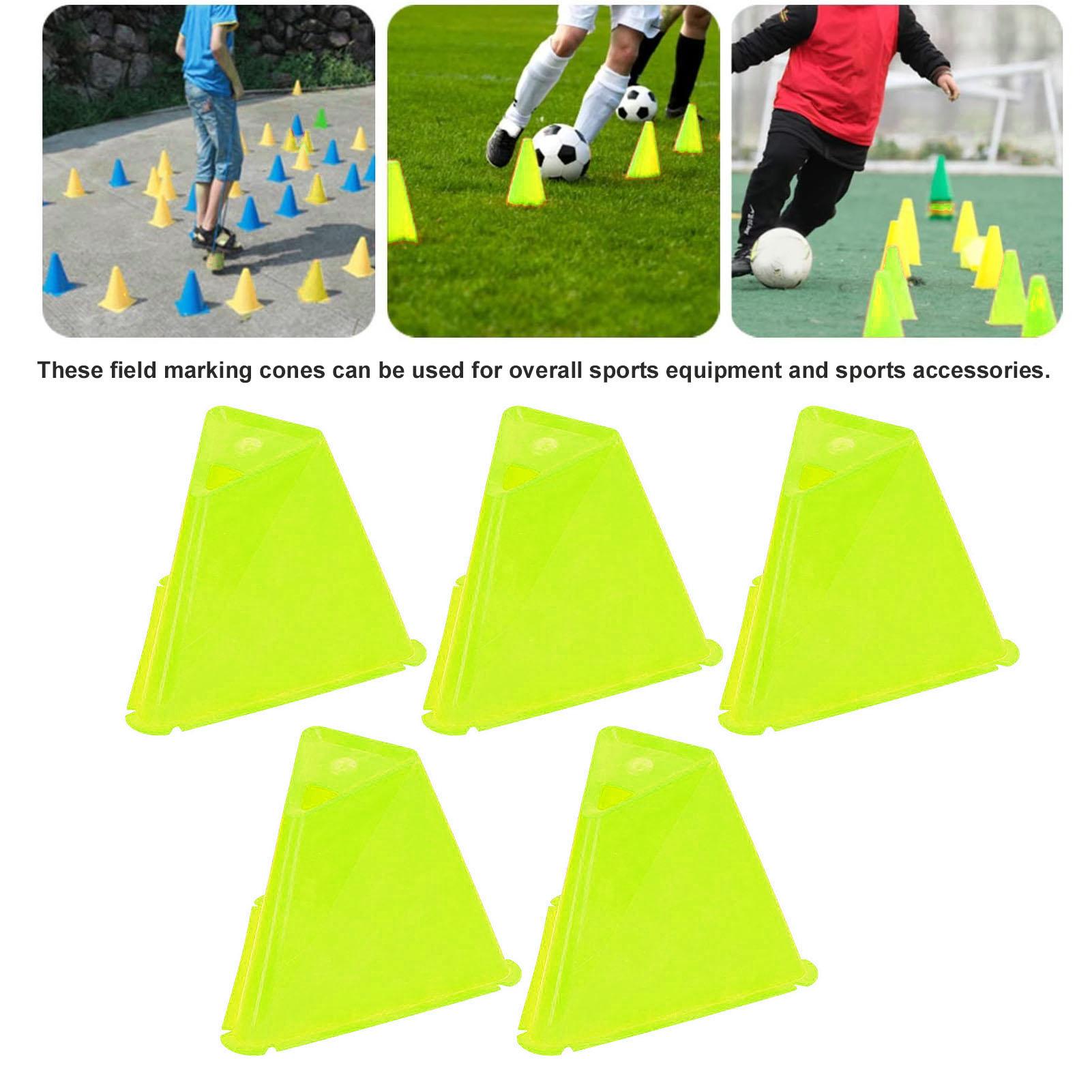 5pcs Football Barrier Training Cones   Skate Marker Training Road Cones Roller