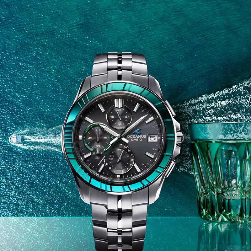 CASIO Men OCEANUS Black Watch OCW-S7000SG-1AJR
