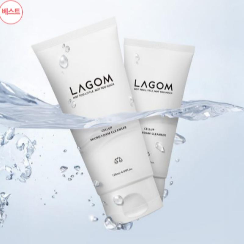 LAGOM Cellup Micro Foam Cleanser 120ml X 2