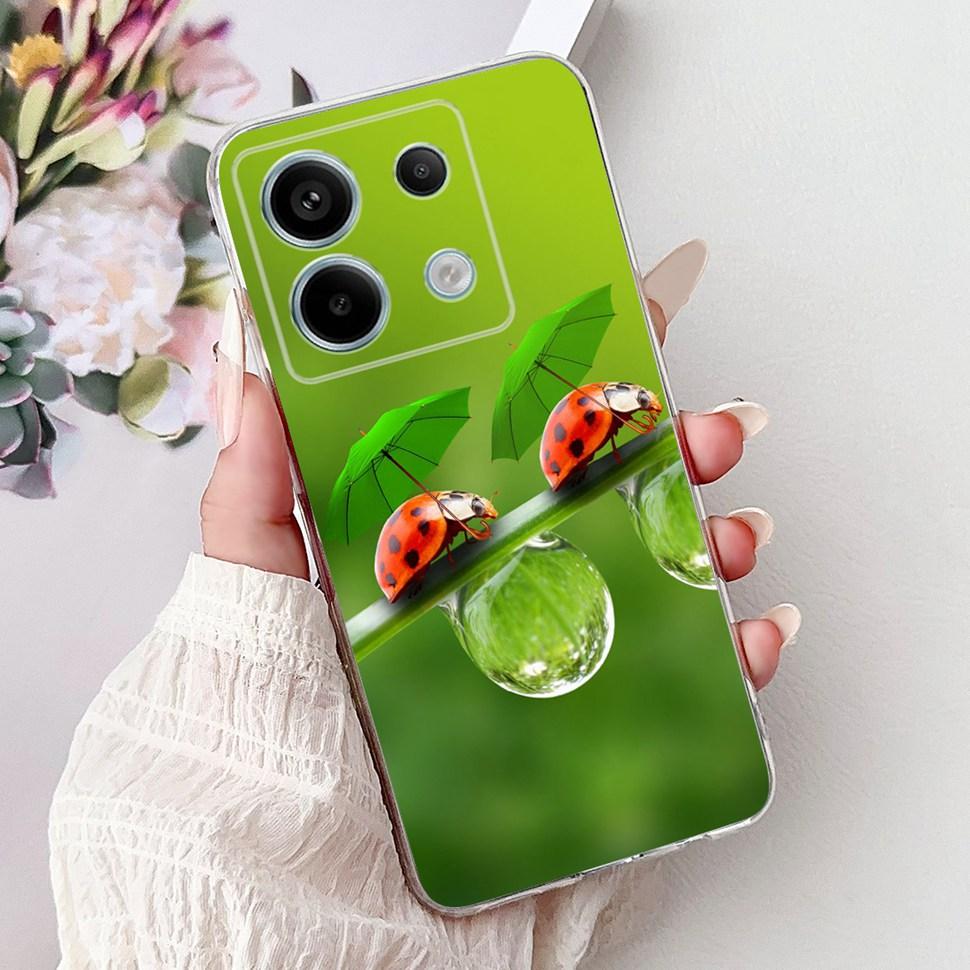 For Xiaomi Redmi Note 13 Pro 5G Case Fashion Butterfly Soft Silicone Phone Back Cover For Redmi Note 13 Note13 Pro Case Funda